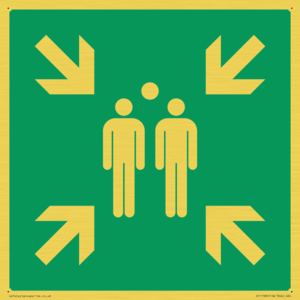 E007 safe condition evacuation assembly point